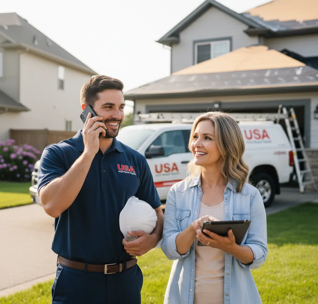 USA Roof Repair Experts customer support in Shell Lake